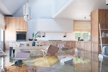 Kitchen Flooded? Fast, Reliable and Local Water Damage Restoration near Middletown